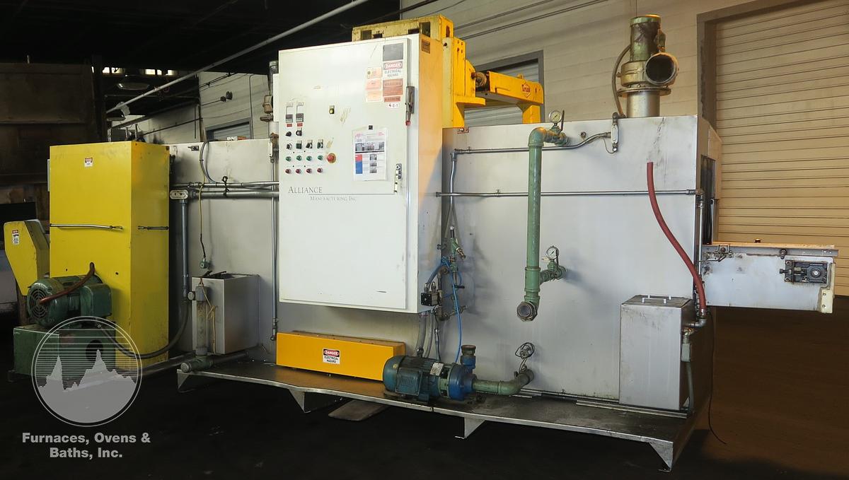 Used 24"W x 18" High Alliance Manufacturing Aquamaster - CB - 2400E, Electric, Wash and Heated Blow-Off