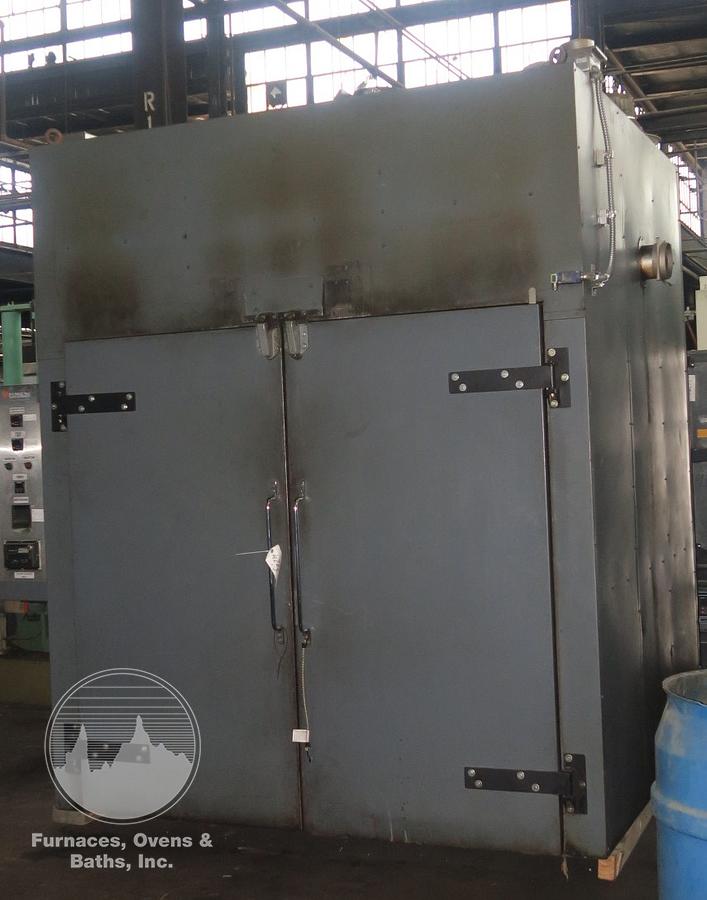 Used 72"W x 72"H x 72"L, JPW, Gas Fired Walk-In Oven, 500°F