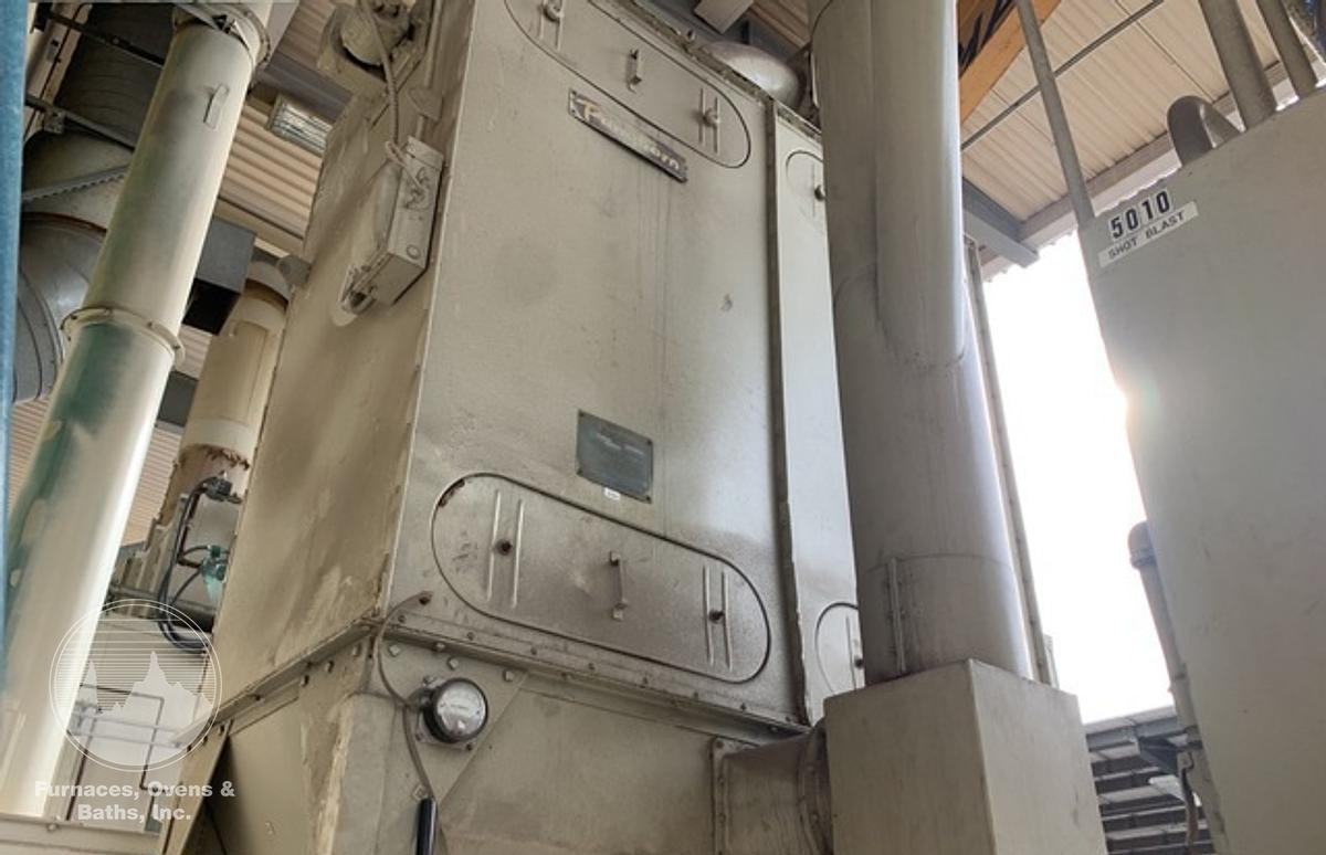 Used Pangborn 8LK 96" Diameter Table Blast w/Dust Collector