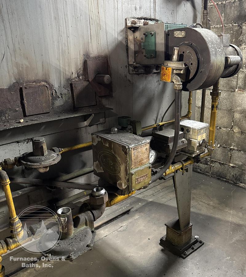 Used 36"W x 36"H x 48"L, J.L. Becker, 1400°F, Gas Fired, Fiber Lined