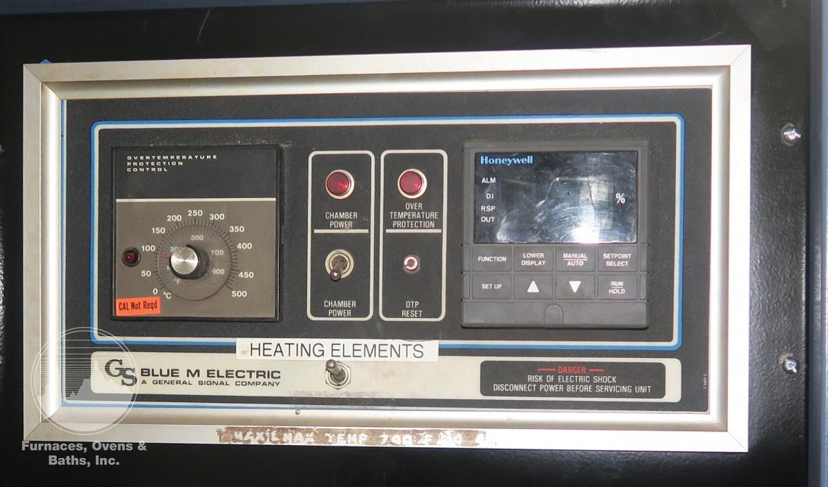 Used 36"W x 60"H x 48"L Blue M Batch/Cabinet Oven, 750°F, Electric