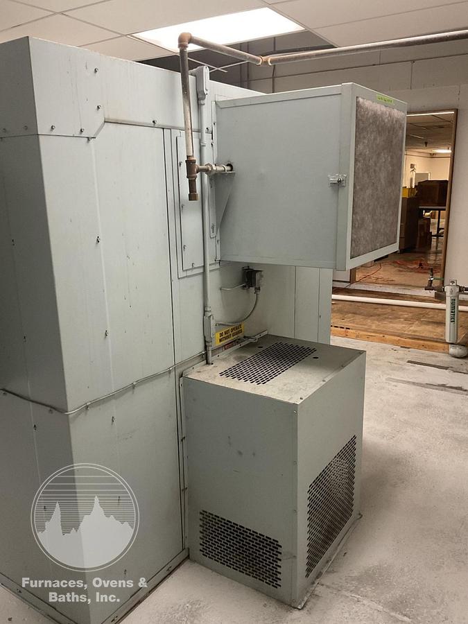 Used 60"W x 72"H x 96"L, Precision Quincy, Gas Fired Walk-In Oven, 500°F, Solvent Rated , Class A