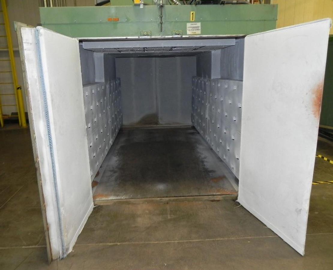 Used 72"W x 72"H x 168"L (14'), Wisconsin Walk-In Oven SWT-6146-E, 600°F, Electric, Powered Exhaust