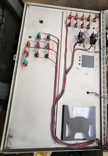 Used 18"W x 6" High x 15' Long, New England Oven Belt Conveyor Oven, Electric, 850-F, 2 Zone