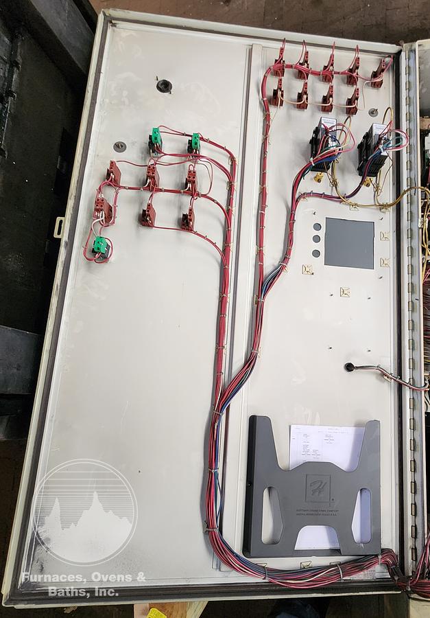 Used 18"W x 6" High x 15' Long, New England Oven Belt Conveyor Oven, Electric, 850-F, 2 Zone