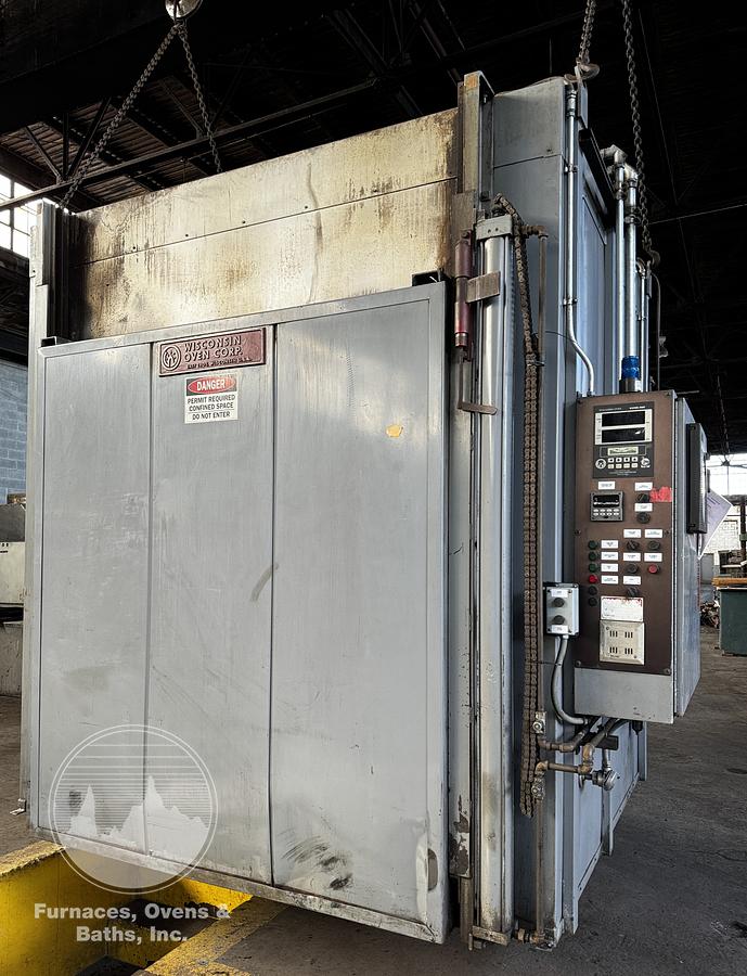 Used 72"W x 84"H x 72"L, Wisconsin Oven, Electric Walk-In Oven, 500°F