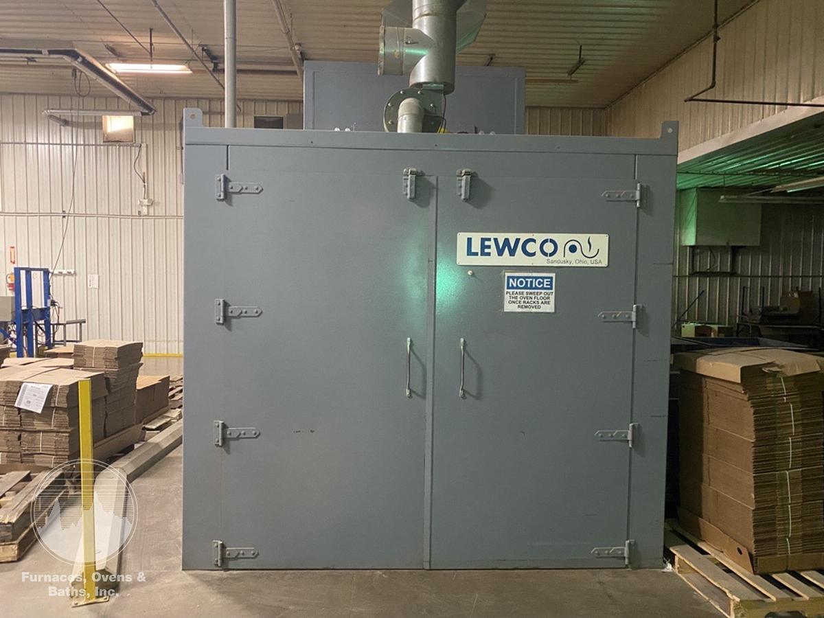 Used 84"W x 84"H x 264"L (22'L), Lewco, Electric Walk-In Oven, 500°F, Double Ended