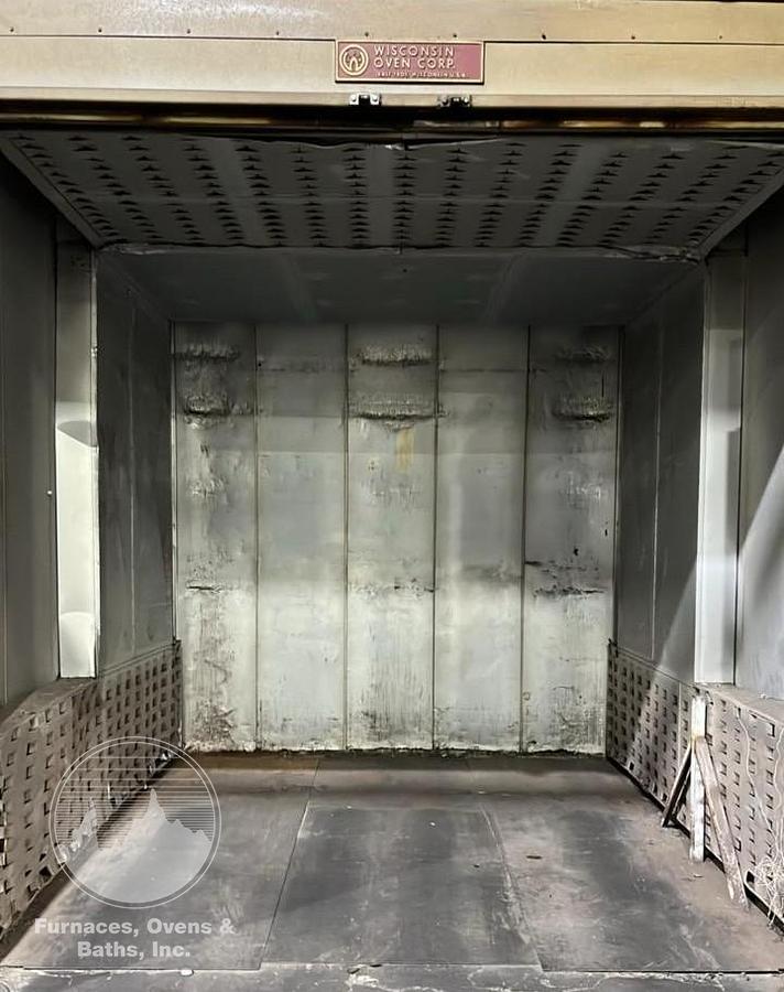 Used 120"W x 120"H x 168"L, Wisconsin Walk-In Oven SWH-101410-E, 500°F, Electric