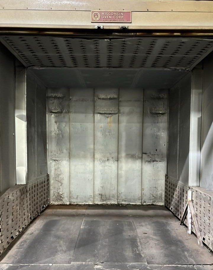 Used 120"W x 120"H x 168"L, Wisconsin Walk-In Oven SWH-101410-E, 500°F, Electric