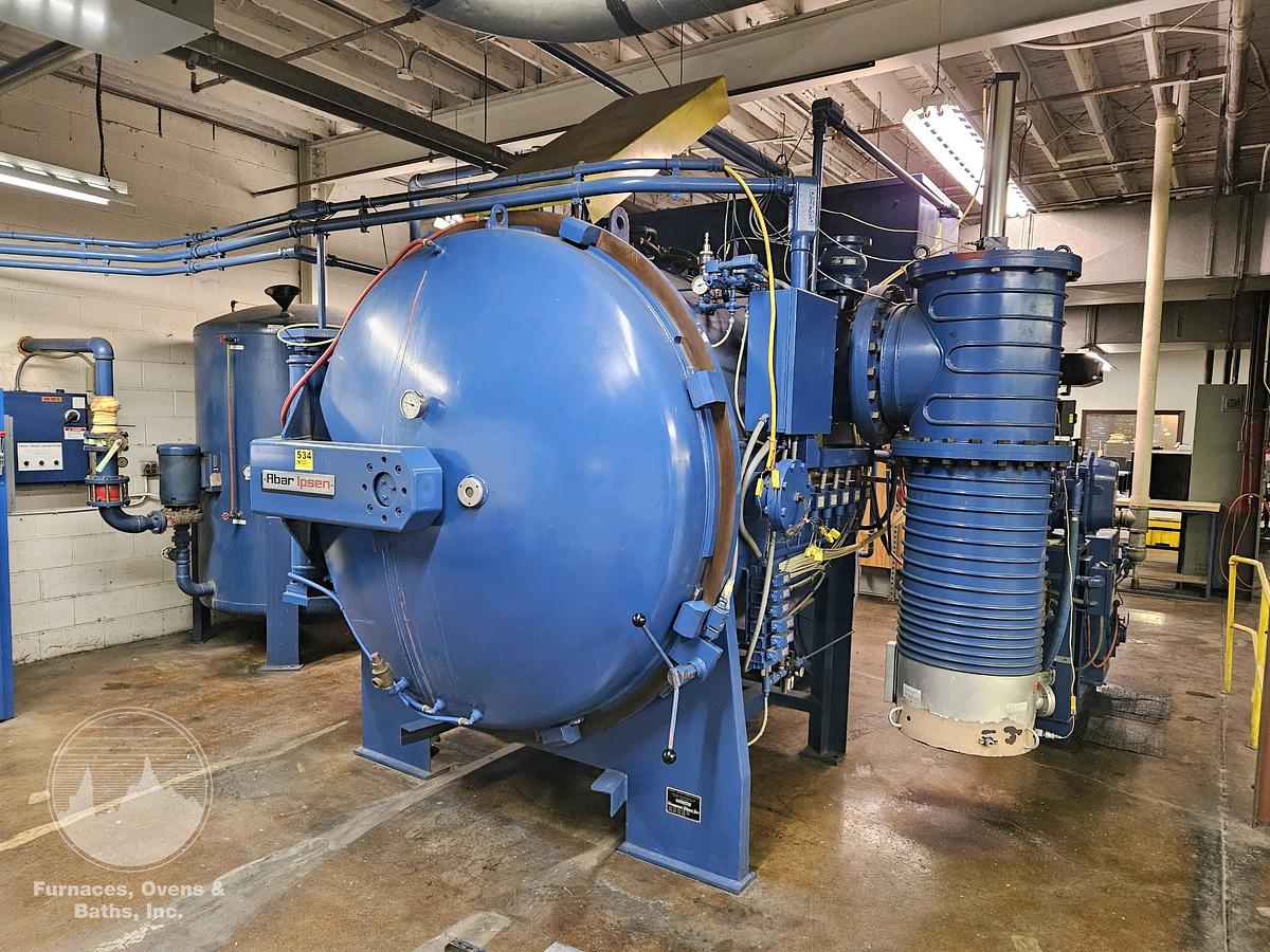 Used Abar Ipsen HR50x48-2 Vacuum Furnace, 2400-F, 2 Bar, Diffusion Pump