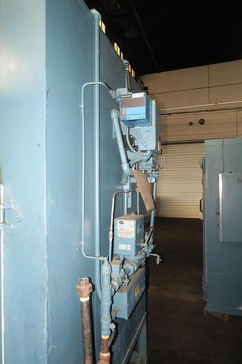 Used 66"W x 42"H x 53"L, Grieve HC-500 Cabinet Oven, Gas Fired, Double Doors, Double Ended