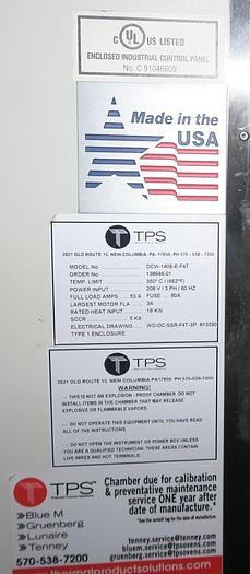 Used 48"W x 36"H x 24"L Blue M DCW-1406-E-F4T Cabinet Oven, 350°C/662°F, Electric