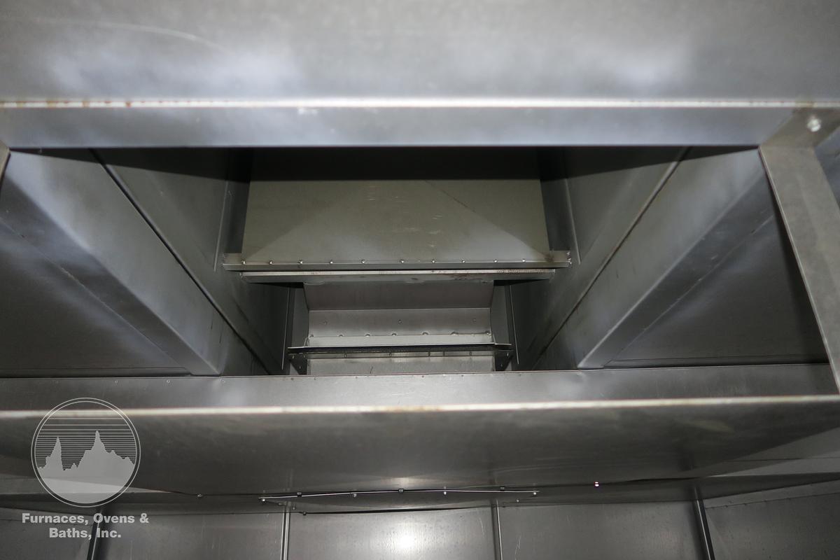 Used 72"W x 72"H x 84"L, Wisconsin, 500°F, Gas Fired