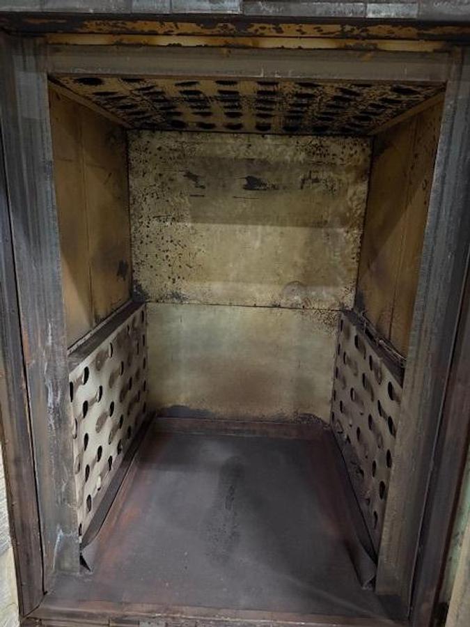 Used 48"W x 72"H x 48"L, Grieve B1-750, Gas Fired Walk-In Oven, 750°F