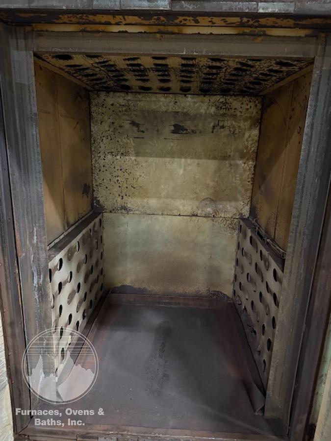 Used 48"W x 72"H x 48"L, Grieve B1-750, Gas Fired Walk-In Oven, 750°F