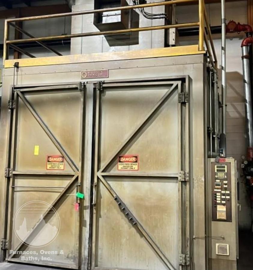 Used 120"W x 120"H x 168"L, Wisconsin Walk-In Oven SWH-101410-E, 500°F, Electric