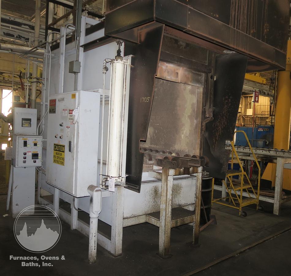 Used Surface Combustion Box Temper 36"W x 36"H x 72"L, Electric, 1250-F