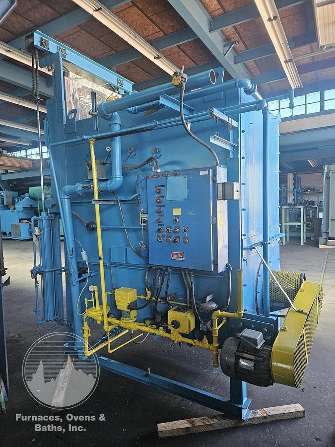 Used Surface Combustion Box Temper 30"W x 30"H x 48"L, Gas Fired, 1250°F