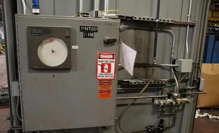 Used 72"W x 84"H x 72"L, Wisconsin Oven, Electric Walk-In Oven, 500°F