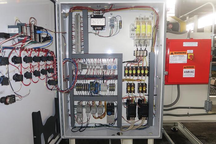 Used 24"W x 18" High x 120" Long, Lewco Belt Conveyor Oven, Electric, Class A, 500-F