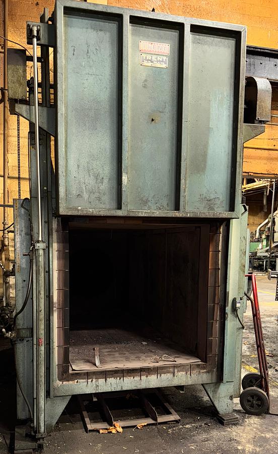 Used 48"W x 48"H x 96"L, Trent Box Temper Furnace, Electric, 1400°F