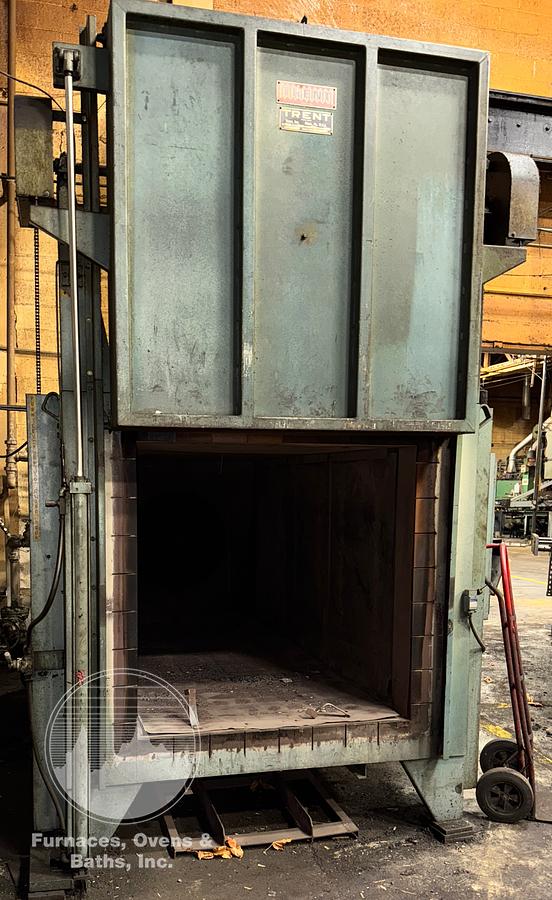 Used 48"W x 48"H x 96"L, Trent Box Temper Furnace, Electric, 1400°F