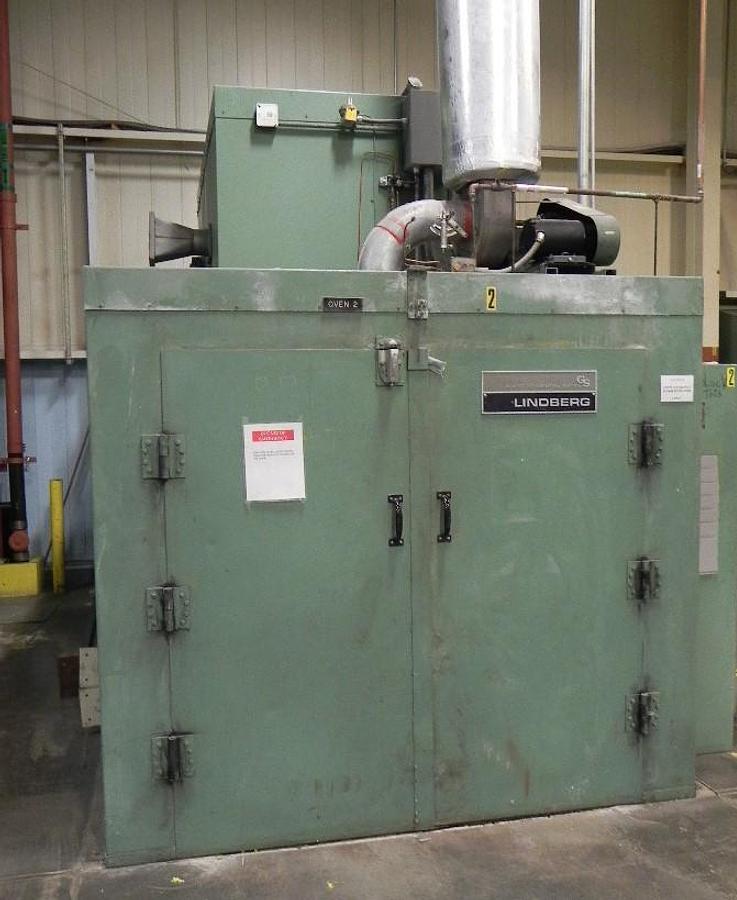 Used 72"W x 72"H x 168"L (14'), Lindberg Walk-In Oven 73-SH-7216872-6, 600°F, Electric, Powered Exhaust