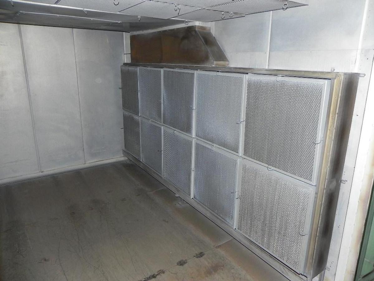 Used 72"W x 72"H x 132"L (11'), Wisconsin Walk-In Oven SWT-6116-E, 600°F, Electric, Powered Exhaust