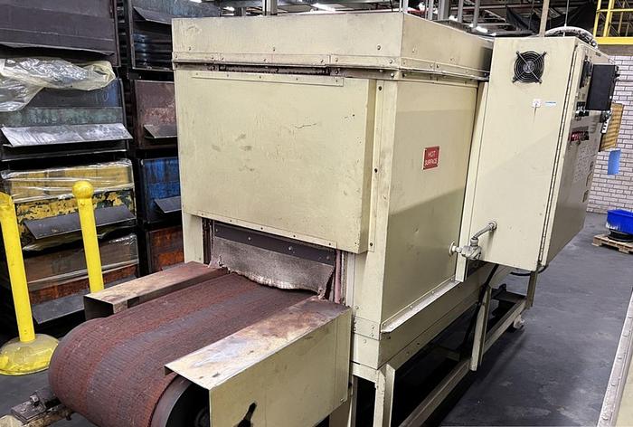 Used 19"W x 18" High x 120" Long, New England Oven Belt Conveyor Oven, Electric, 850-F