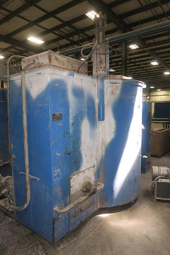 Used 38" Diameter x 48" Deep Lindberg 12-EC-3848-12 Pit Cyclone Pit Furnace, 1250°F, Electric