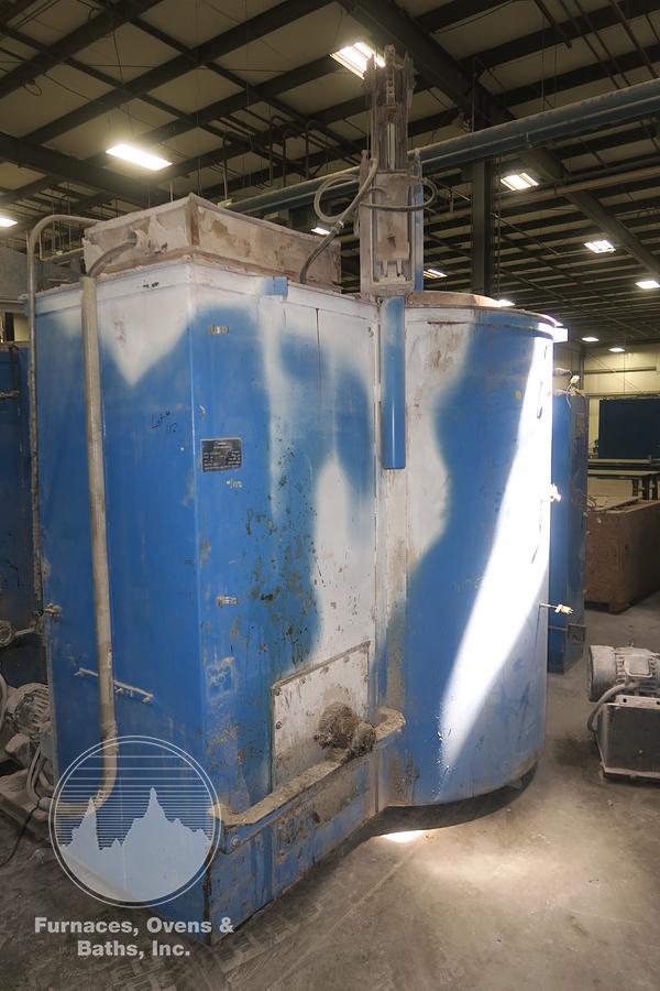 Used 38" Diameter x 48" Deep Lindberg 12-EC-3848-12 Pit Cyclone Pit Furnace, 1250°F, Electric
