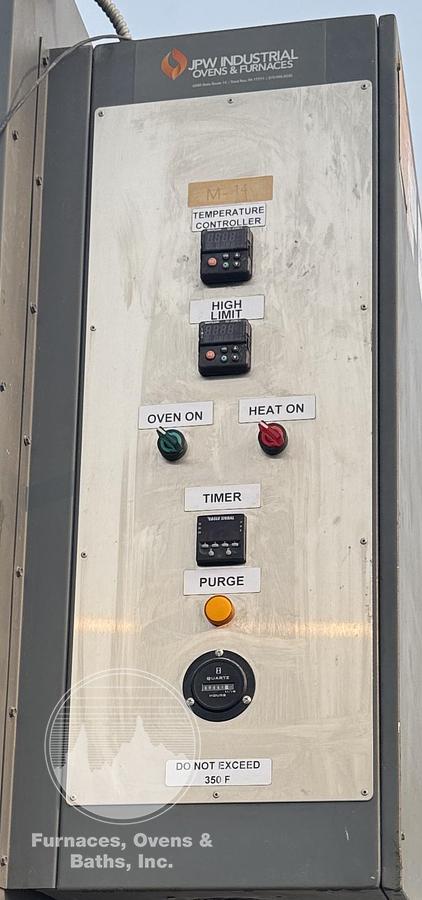 Used 72"W x 72"H x 132"L (11’) , JPW, 350°F, Electric