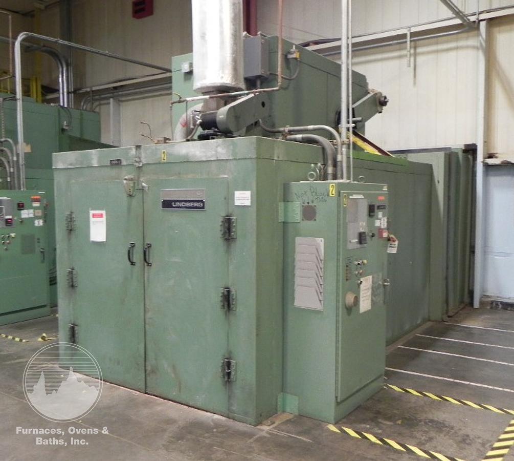 Used 72"W x 72"H x 168"L (14'), Lindberg Walk-In Oven 73-SH-7216872-6, 600°F, Electric, Powered Exhaust