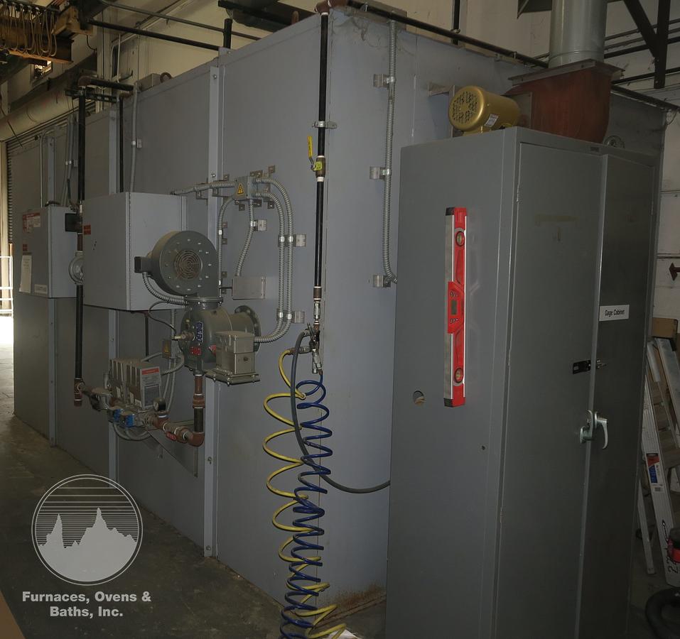 Used 96"W x 96"H x 144"L, JPW, 500°F, Gas Fired