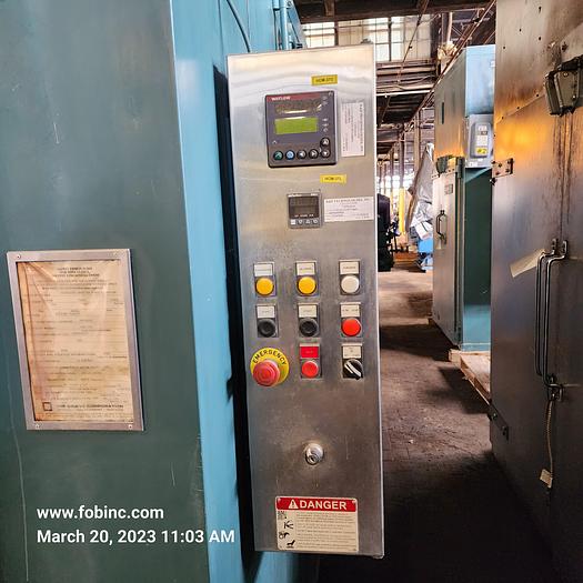 Used 60"W x 72"H x 72"L Grieve WRH 566-800 Gas Fired Walk-In Oven, 800°F