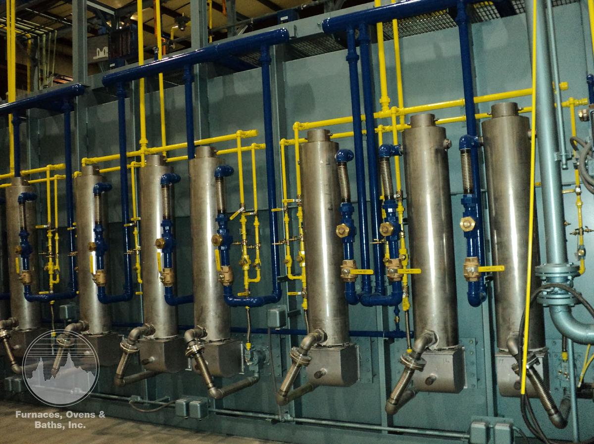 Used Williams Industrial Furnace 2 Row Pusher Furnace 30" x 30" Trays