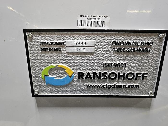 Used 2019 Ransohoff LeanVeyor Conveyor Washer
