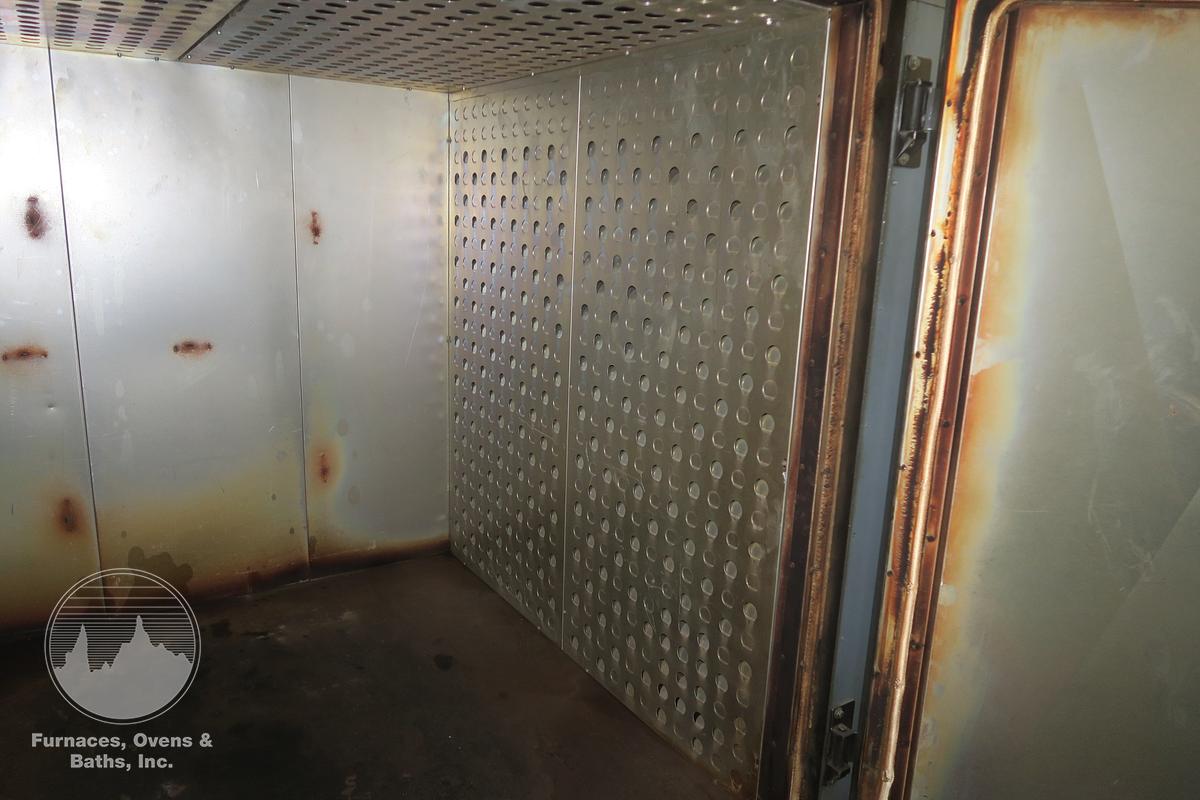 Used 72"W x 72"H x 72"L, JPW, Gas Fired Walk-In Oven, 500°F