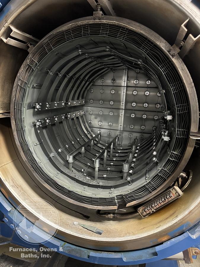 Used Solar Vacuum Furnace, 24"W x 24"H x 36"L, 1300°C