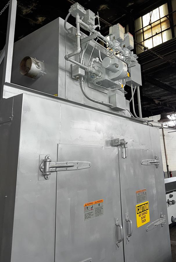 Used 72"W x 78"H x 120"L, Despatch PSD3-38S-G Walk-In Oven, 650°F, Gas Fired, Solvent Rated