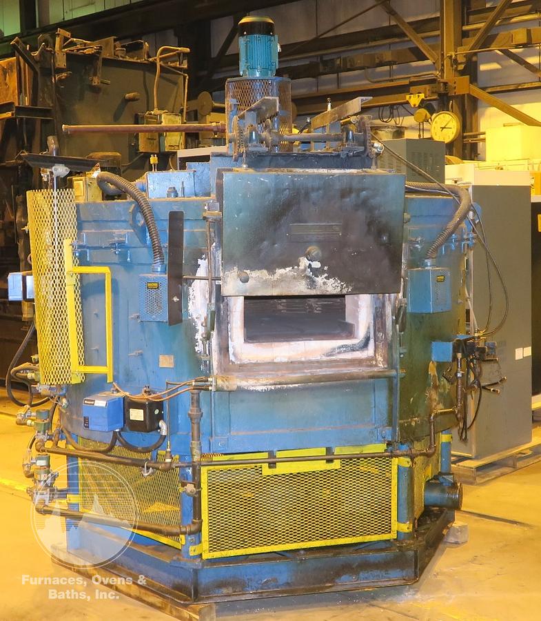 Used Lindberg Rotary Hearth Furnace 18"W x 9"H Opening x 50" Diameter, Electric, 1600°F