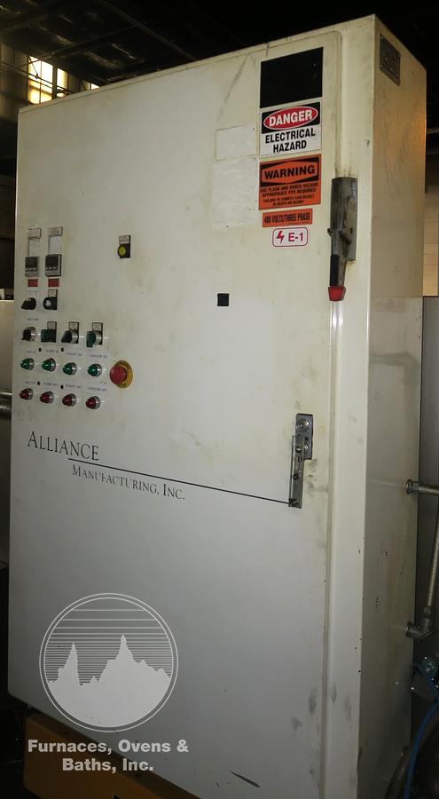 Used 24"W x 18" High Alliance Manufacturing Aquamaster - CB - 2400E, Electric, Wash and Heated Blow-Off