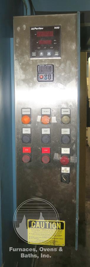 Used 66"W x 42"H x 53"L, Grieve HC-500 Cabinet Oven, Gas Fired, Double Doors, Double Ended