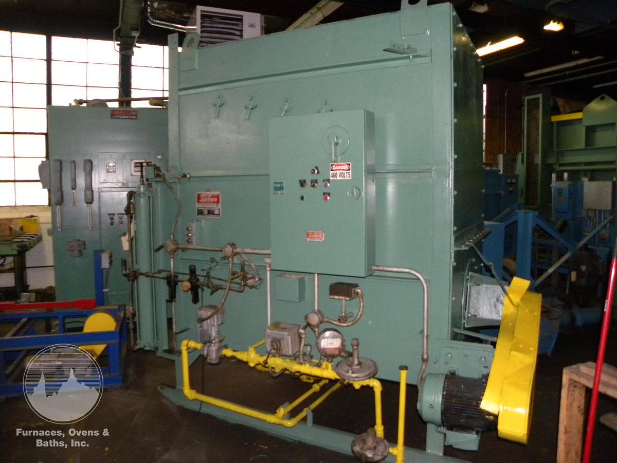Used Surface Combustion Box Temper 30"W x 30"H x 48"L, Gas Fired, 1400°F
