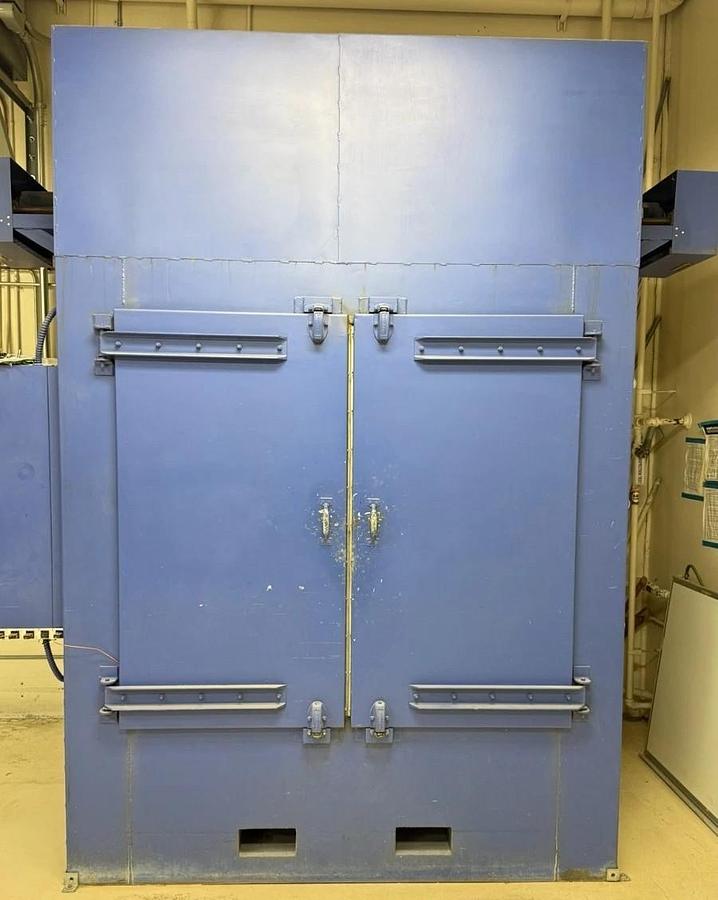 Used 60"W x 54"H x 36"L E.J. Callhan Cabinet Oven, 400°F, Electric, Stainless Steel Interior, Vacuum Composite Oven