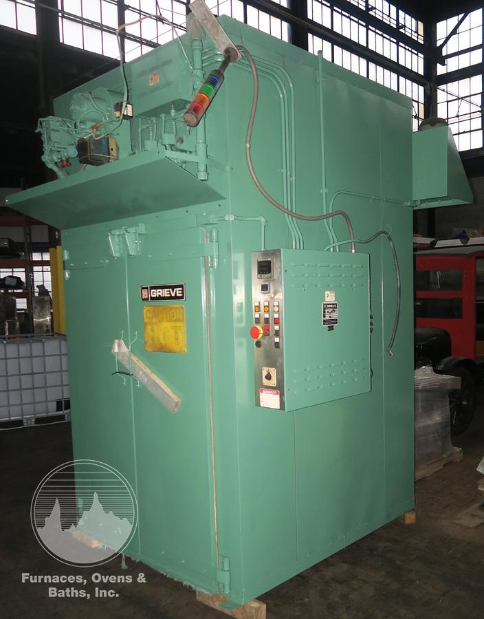 Used 48"W x 72"H x 60"L, Grieve, Gas Fired Walk-In Oven, 500°F