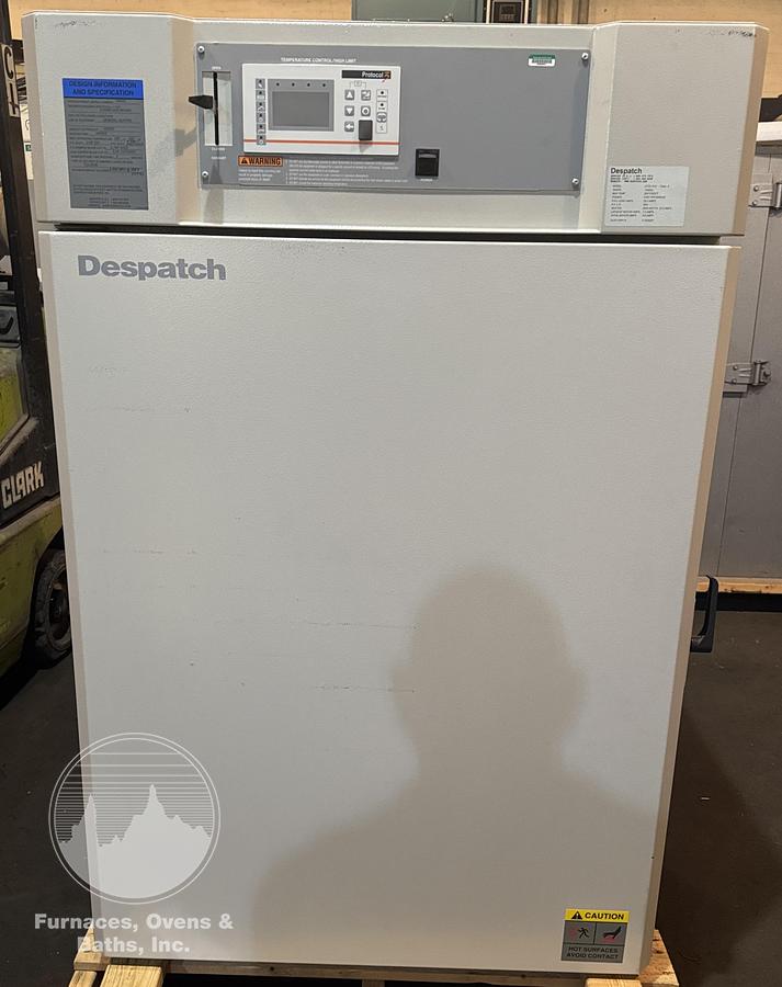 Used 24"W x 36"H x 24”L, Despatch Industries Class A Cabinet Oven, 650°F, Electric, Single Phase