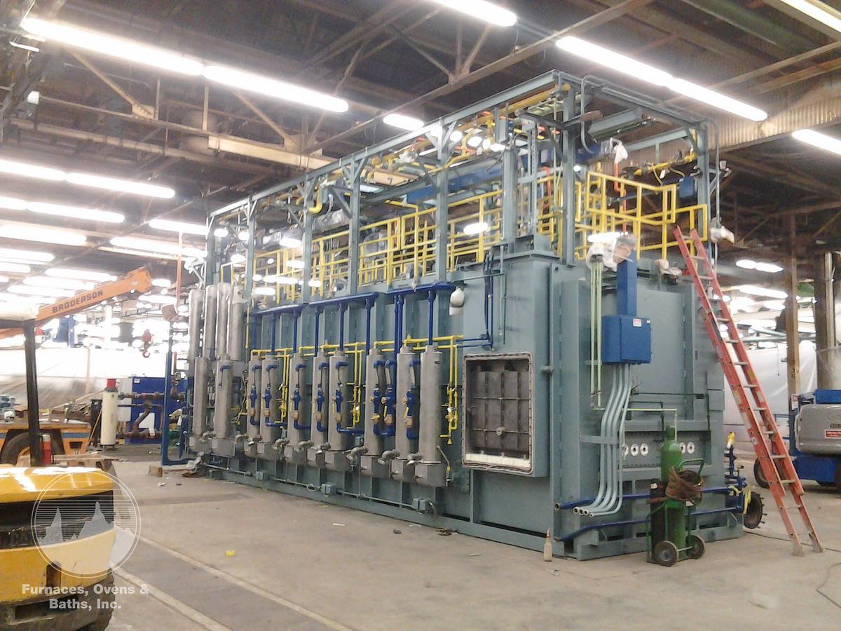 Used Williams Industrial Furnace 2 Row Pusher Furnace 30" x 30" Trays