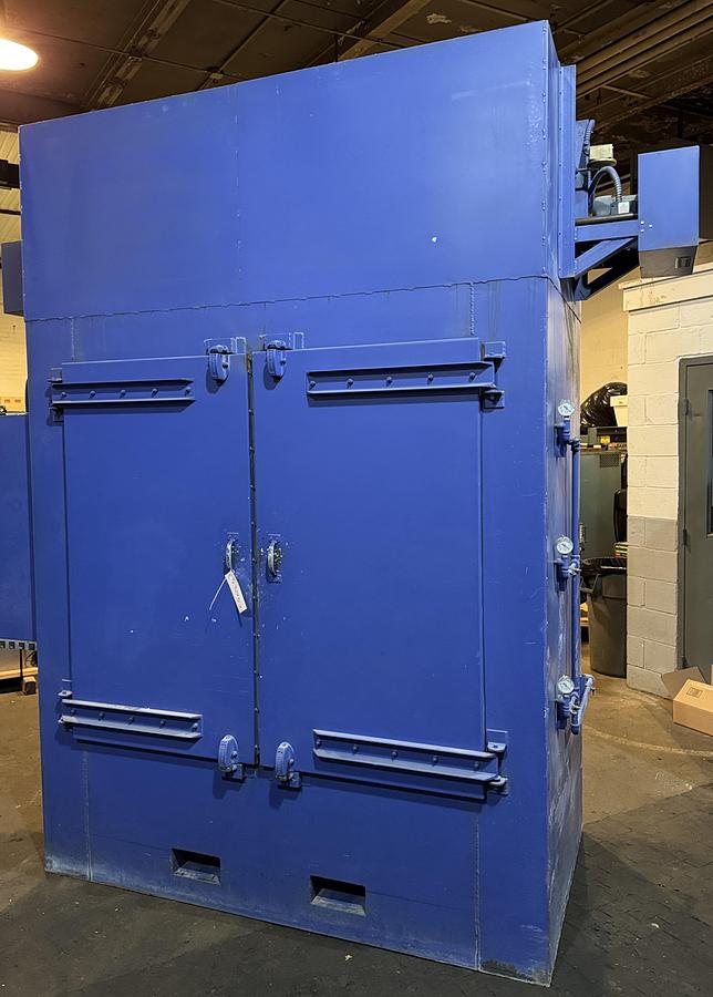 Used 60"W x 54"H x 36"L E.J. Callhan Cabinet Oven, 400°F, Electric, Stainless Steel Interior, Vacuum Composite Oven