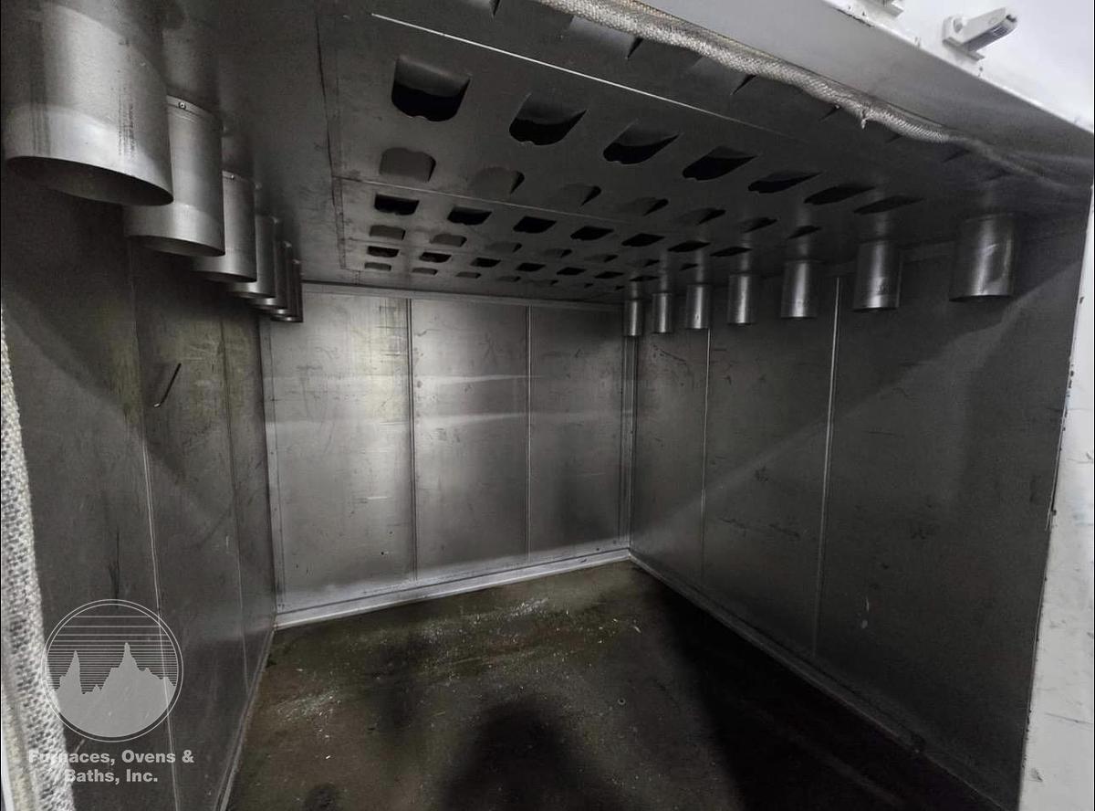 Used 80"W x 76"H x 90"L, Jensen Industries, 500-F, (300-F w/Solvents), Electric, Solvent Rated